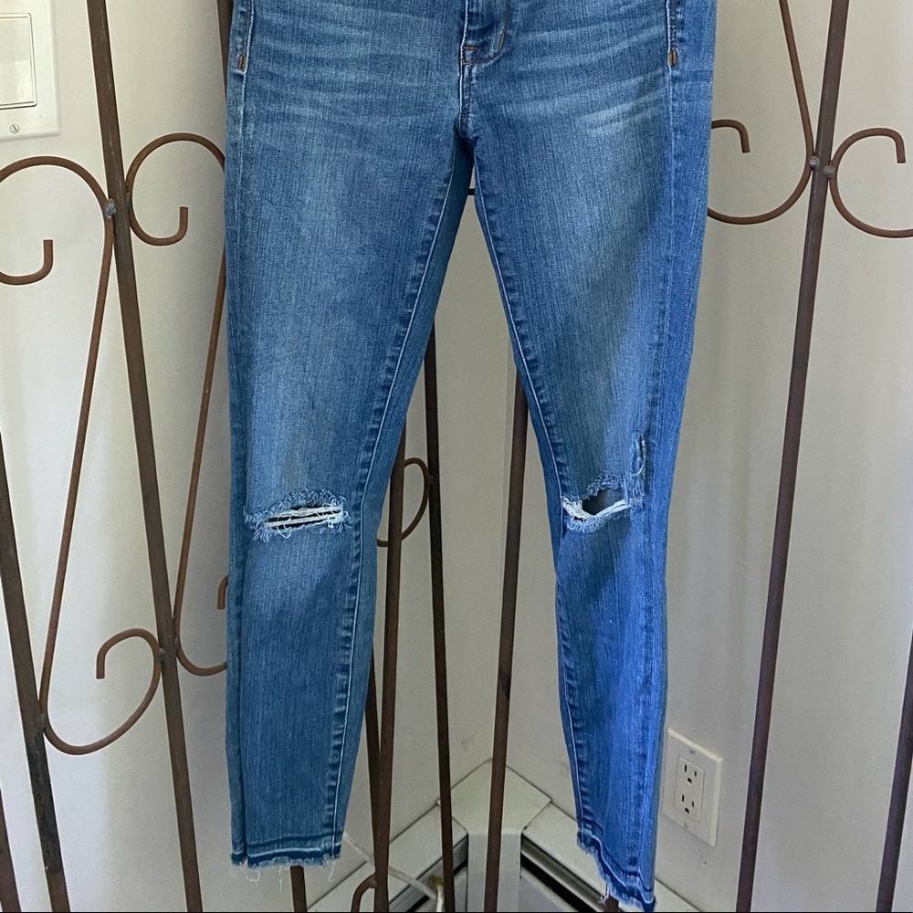 Madewell Ripped Skinny Jeans - Picture 2 of 2